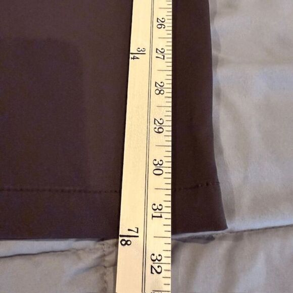 Daily Sports Women's Brown Golf Pants Straight Leg Silver Hardware Size 8 - Picture 13 of 14